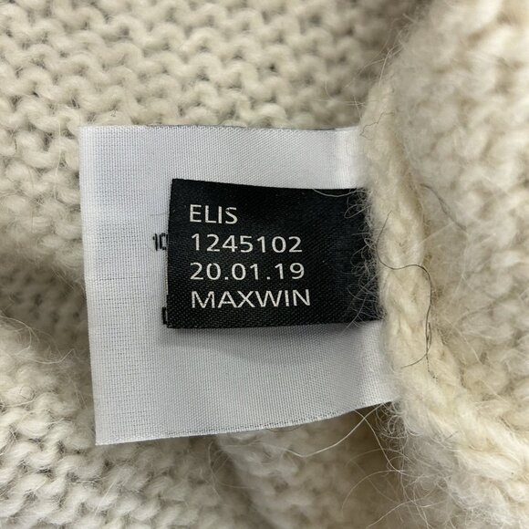 Icewear Iceland XS zip up Cardigan Sweater Icelandic Wool White Comfort Warm - Picture 9 of 16